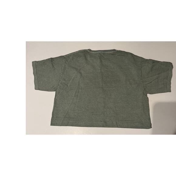 NWOT The Doors Green Crop Top - Picture 3 of 4